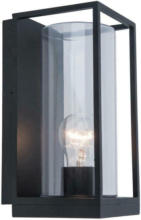Möbelix Außenwandleuchte Flair 40w Glas Aluminium, Wandmontage