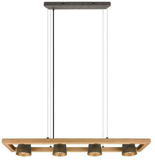 Hängeleuchte Bell H: 150 cm 4-Flammig, Glockendesign
