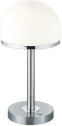 LED-Tischlampe Nickelfarben/ Weiß 4-Fach Schaltbar