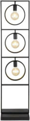Stehlampe Vision Schwarz Aus Metall, Modernes Design