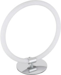 LED-Tischlampe Opal/Weiß mit Schalter