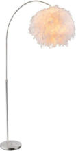 Möbelix Stehlampe Katunga Weiß höhenverstellbar
