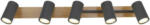 Möbelix Strahler 5-Flammig verstellbar L: 70 cm