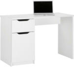 Möbelix Schreibtisch mit Stauraum B: 115cm H 76cm Westphalen, Weiß