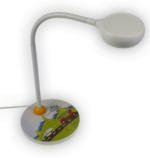 Möbelix LED-Tischlampe Autos Grün/ Blau/Weiß für Kinder