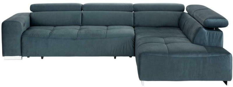 Ecksofa mit Schlaffunktion Hemingway Dark Petrol