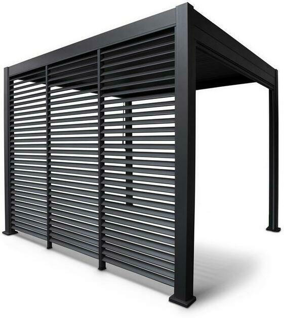 Pavillon-Seitenteil Louver B: 113,3 cm, Wetterfest