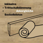 Möbelix Vinylboden-Set Promo Perfect Oak Graz/Braun 12stk.=2,6m²