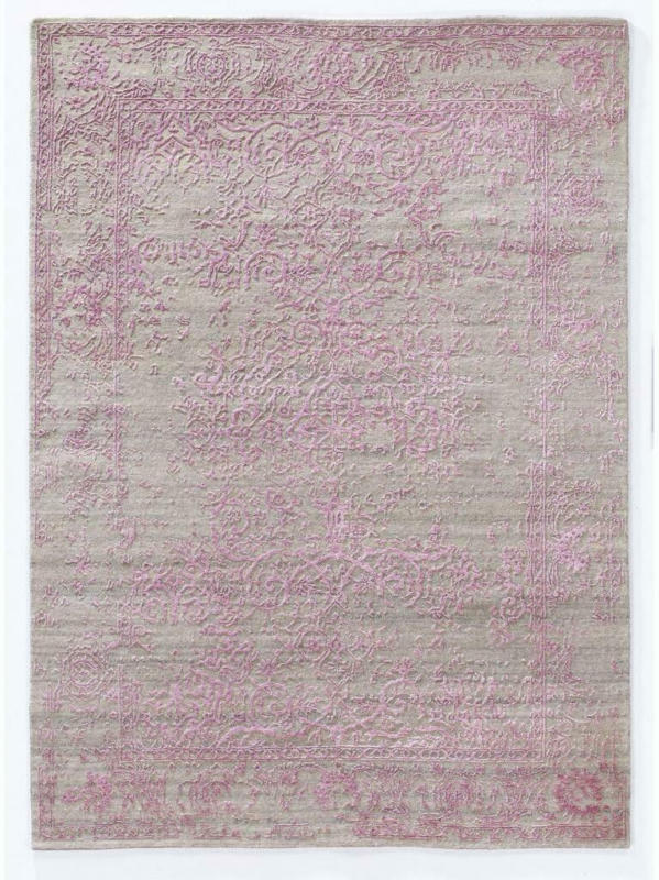 Orientalischer Webteppich Rosa /Beige Soho Vintage 70x140 cm