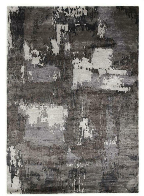 Orientalischer Webteppich Grau Angeles 70x140 cm
