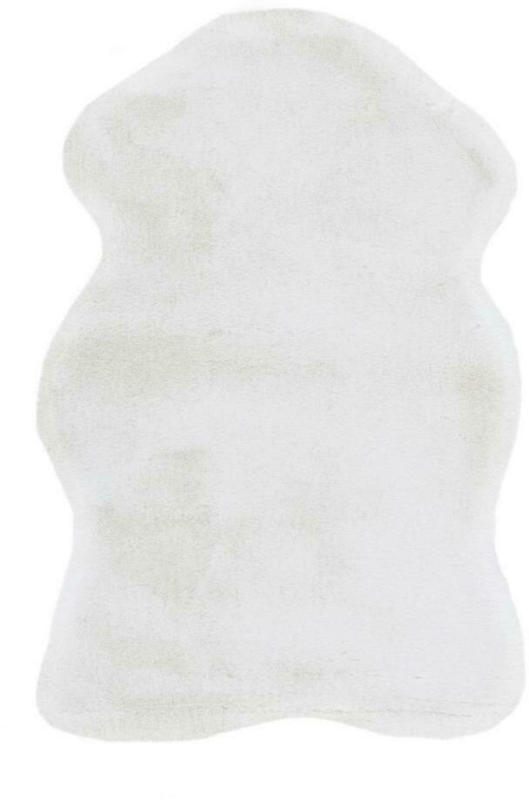 Kunstfell Rabbit Weiß 60x90 cm Textil