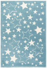 Möbelix Kinderteppich Sterne Blau Tamworth 80x150 cm