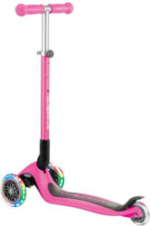 Kinder-Dreiradscooter Globber Primo Pink, Räder mit LED-Licht