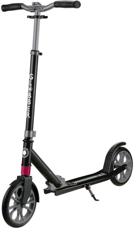 Scooter Globbernl Grau/Schwarz Ø 205 mm, klappbar