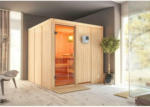 Möbelix Sauna Cannes mit externer Steuerung 196x198x196 cm