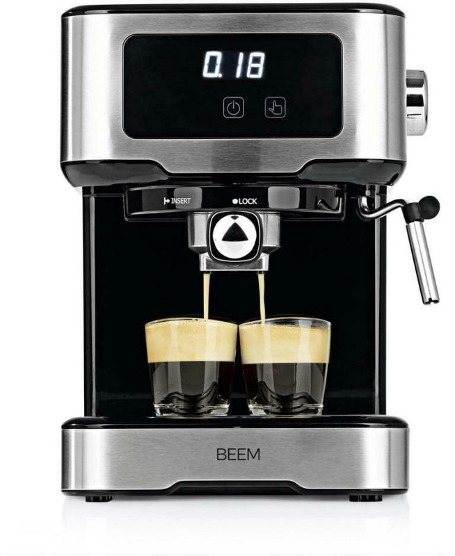Espressomaschine Beem Touch 15 Bar 1,5 L für 2 Tassen