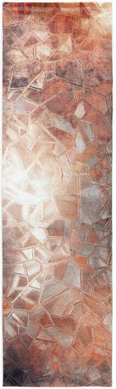 Teppich Läufer Braun Reyna 50x180 cm