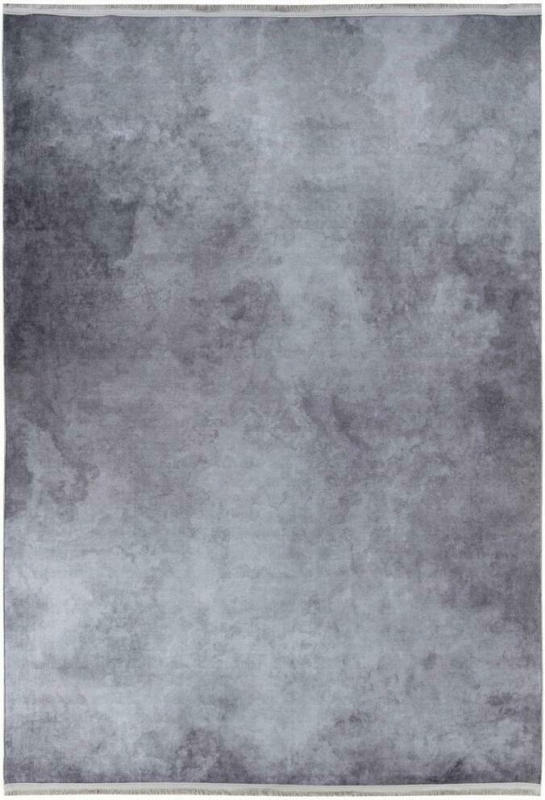 Hochflor Teppich Dunkelgrau Reyna 180x280 cm