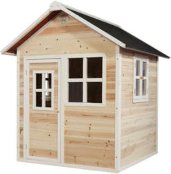 Spielhaus Holz + Wasserfestem Dach Naturfarbe Exit Loft 100