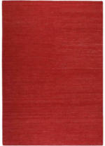 Möbelix Handwebteppich Rot Baumwolle Rainbow Kelim 160x230 cm