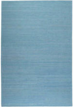 Möbelix Handwebteppich Blau Baumwolle Rainbow Kelim 130x190 cm