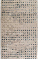 Webteppich Velvet Spots Taupe/Petrol/Beige 120x170 cm