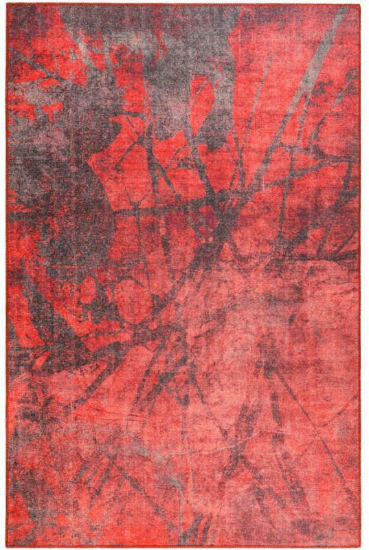 Webteppich Pepe Rot/Rotbraun 120x170 cm