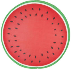 Schwimmkissen Melone Textil Grün/Rot mit Reißverschluss