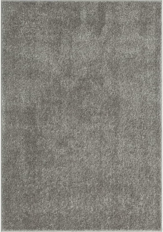 Hochflor Teppich Grau Leonore 160x230 cm