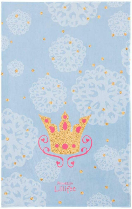 Kinderteppich Krone Blau Prinzessin Lillifee 80x150 cm