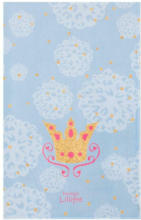 Möbelix Kinderteppich Krone Blau Prinzessin Lillifee 100x160 cm