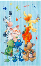 Möbelix Kinderteppich Tiere Multicolor Die Lieben Sieben 100x160 cm