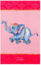 Möbelix Kinderteppich Elefant Rosa Prinzessin Lillifee 100x160 cm