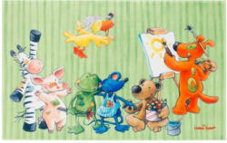 Kinderteppich Tiere Multicolor Die Lieben Sieben 100x160 cm