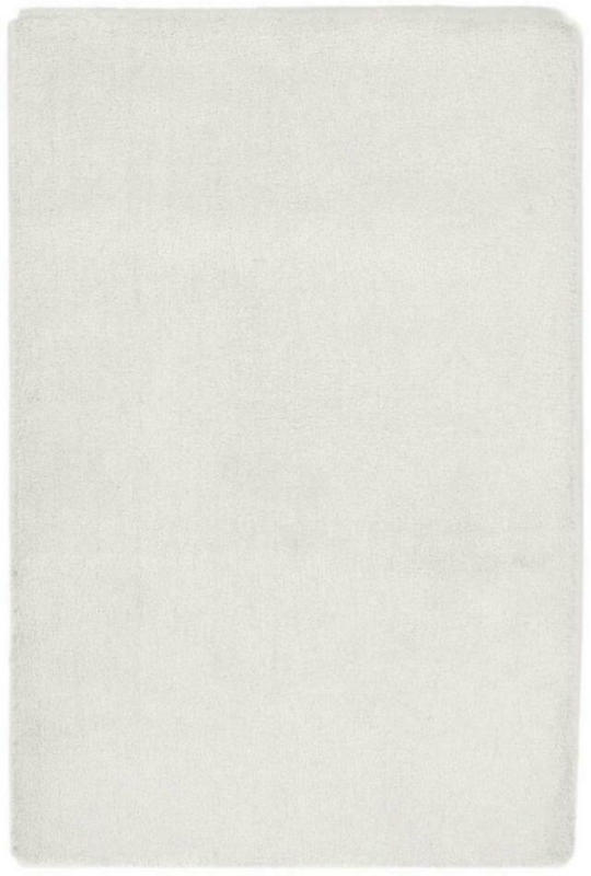 Hochflor Teppich Weiß Shaggy 160x230 cm