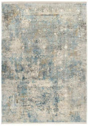 Webteppich Avignon Blau/Grau 140x200 cm