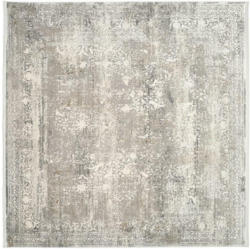 Webteppich Avignon Grau/Goldfarben 240x240 cm