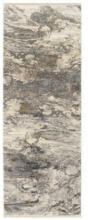 Möbelix Teppich Läufer Grau/Gold Lille 80x250 cm