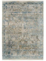 Möbelix Webteppich Blau/Grau Toulon 80x150 cm