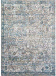 Webteppich Toulon Blau/Grau 200x250 cm