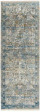 Möbelix Teppich Läufer Blau/Grau Toulon 80x300 cm