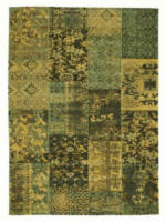 Möbelix Vintage-Teppich Alanis Allover Grün 70x140 cm