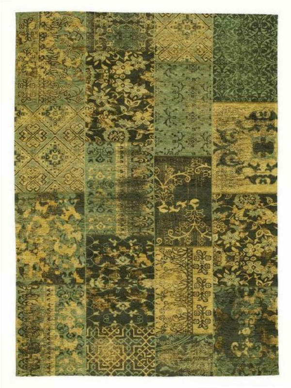 Vintage-Teppich Alanis Allover Grün 200x300 cm