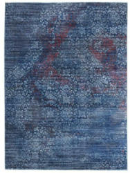 Webteppich Rainbow Leja Blau 90x160 cm