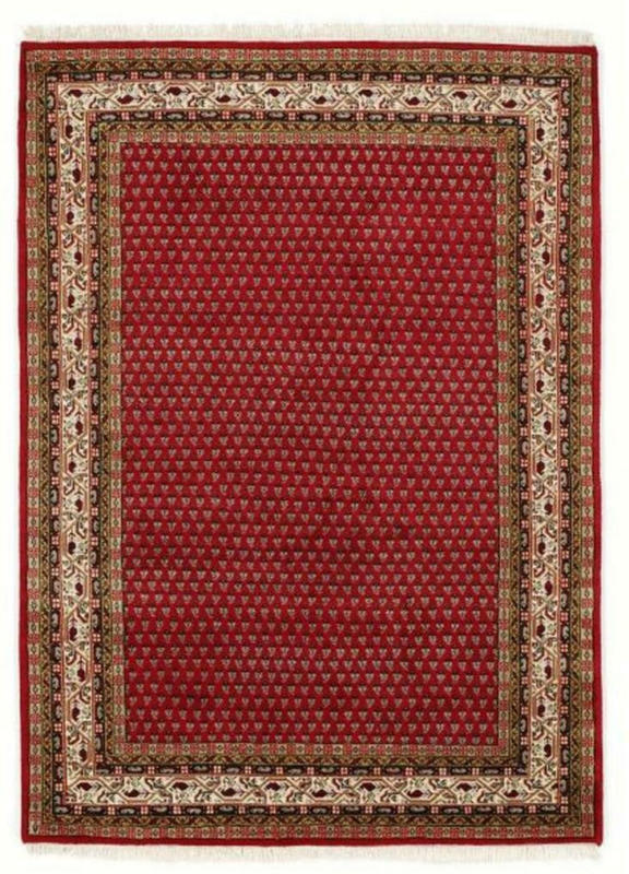 Orientalischer Webteppich Creme/Rot Sakki Mir 90x160 cm