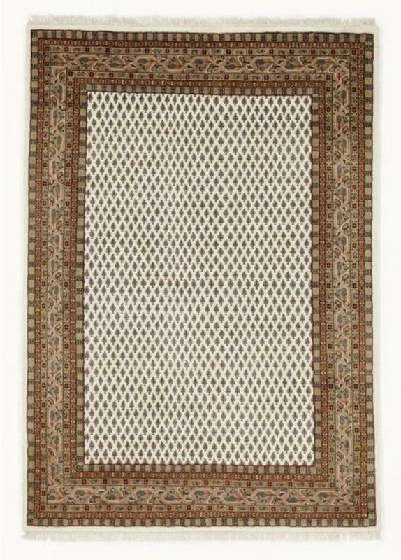Orientalischer Webteppich Braun Sakki Mir 70x140 cm