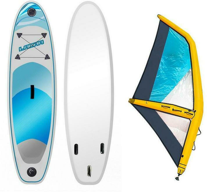 Lamar Stand Up Paddle Board Aufblasbar Mit Segel Weiß/Blau für nur €