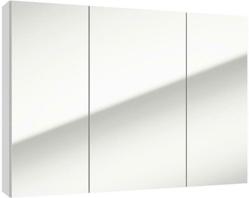 Spiegelschrank Locca 3 Türen, BxHxT: 85x60x15 cm Weiß