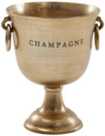 Möbelix Champagnerkühler Wohnling Goldfarben B: 28,5 cm