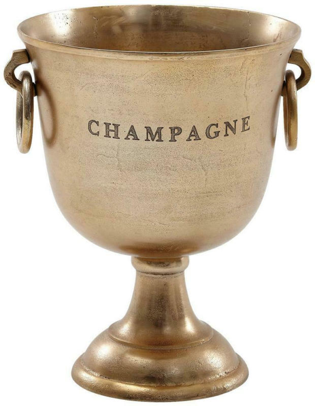 Champagnerkühler Wohnling Goldfarben B: 28,5 cm